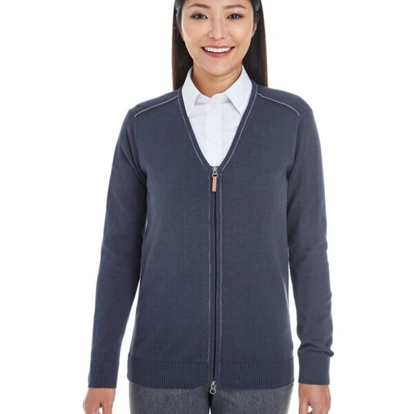 Women's Manchester Fully-Fashioned Full-Zip Cardigan Sweater Thumbnail