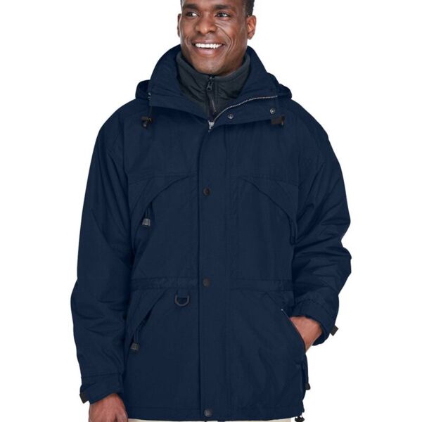 Men's 3-in-1 Parka with Dobby Trim Thumbnail
