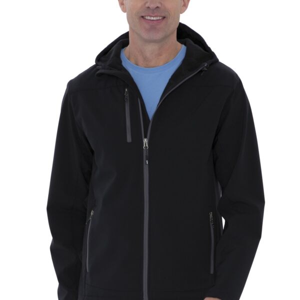 COAL HARBOUR Essential Hooded Soft Shell Jacket Thumbnail