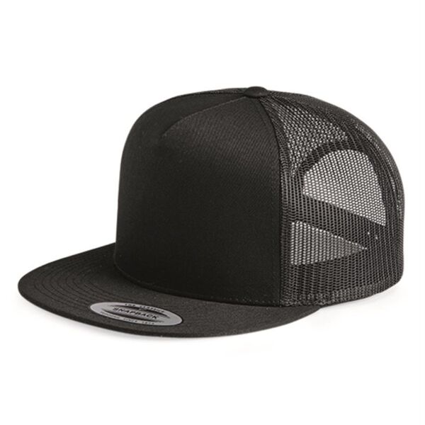 Five-Panel Classic Trucker Cap – Customizable Unisex Hat Thumbnail
