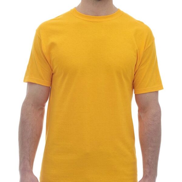 Gold Soft Touch Heavyweight Cotton T-Shirt Thumbnail