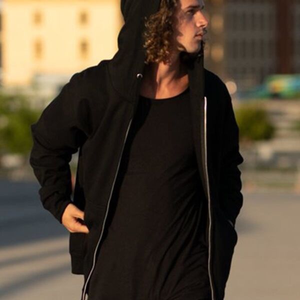 Midweight Full-Zip Hooded Fleece Sweatshirt Thumbnail