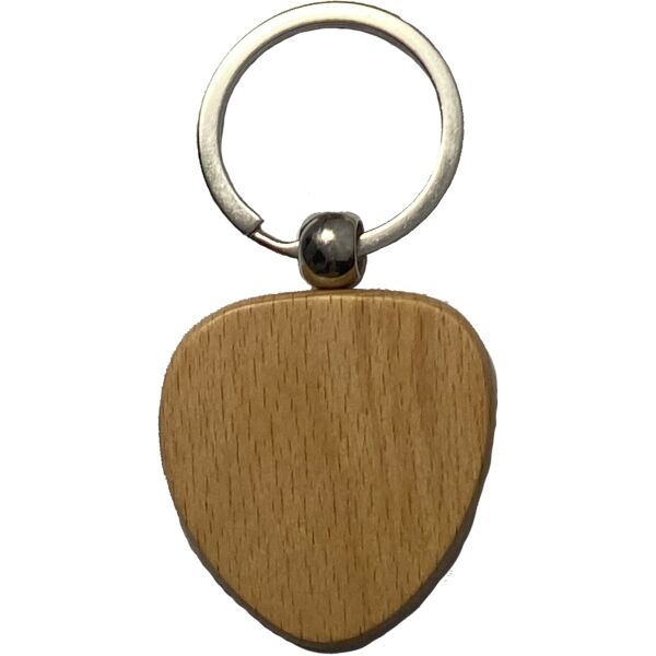 Almond Wooden Keychain Thumbnail